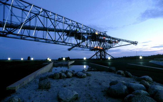 Besucherbergwerk F60, Foto: F60, Osram, Lizenz: Lausitz Festival
