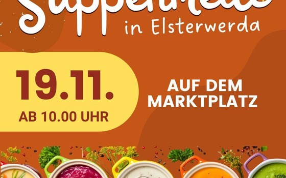 Plakat Suppenmeile, Foto: Ronald Hänzka, Lizenz: Ronald Hänzka